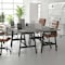 Flash Furniture Redmond 48x30 Conf Tbl w/1in. Thick Dbl Sided Laminate Tbl Top w/PVC and A-Frame Steel Bse, Gry Oak MT-M4830-LTGRY-ABF-GG - alternate 7